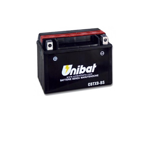 Batteria moto unibat cbtx9 - batteria,