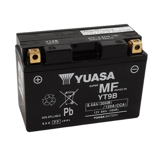 Batteria sigillata yuasa yt9b - sigillata,
