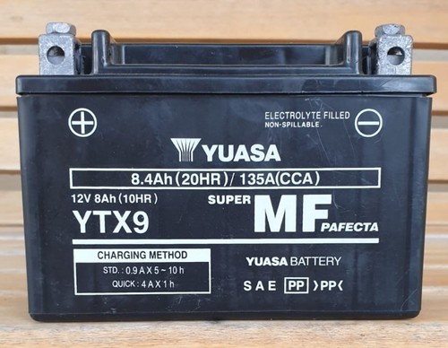 Yuasa ytx9 12v 8ah - yuasa, ytx9-bs,