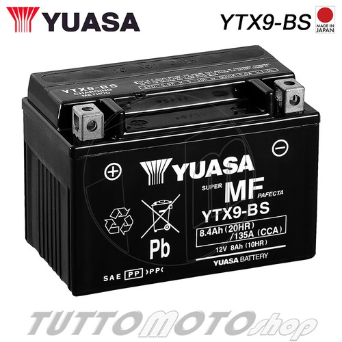 Batteria yuasa ytx9 - batteria, ytx9-bs
