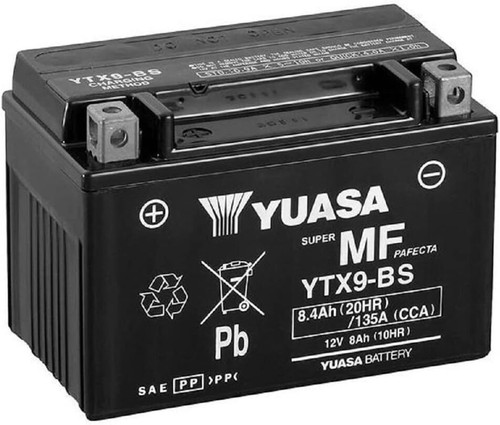 Batteria moto yuasa ytx9 - moto,