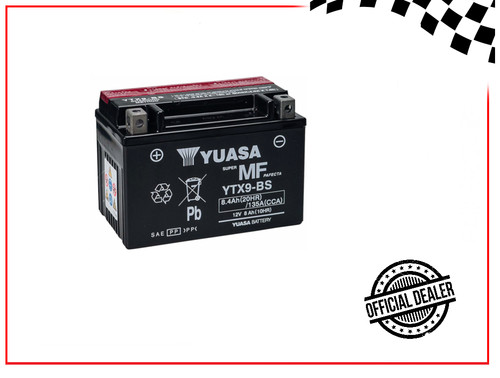 Batteria yuasa ytx9 per - yuasa, ytx9-bs