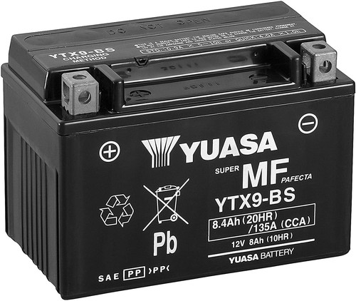 Batteria yuasa ytx9 12v 8ah - batteria,